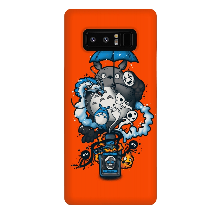 Galaxy Note 8 StrongFit Bottled Spirits by Q-Artwork