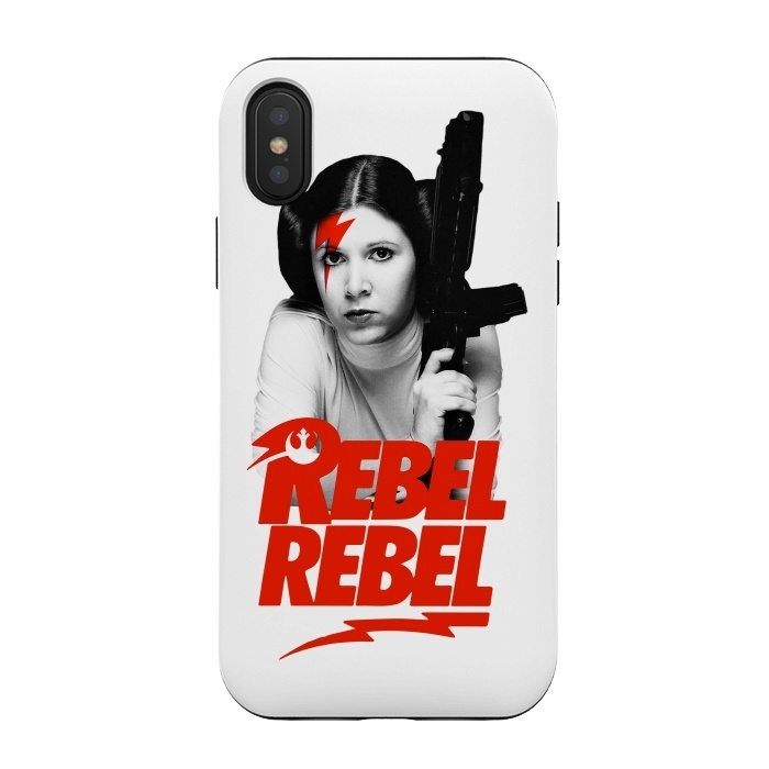iPhone Xs / X StrongFit Rebel Rebel by Alisterny