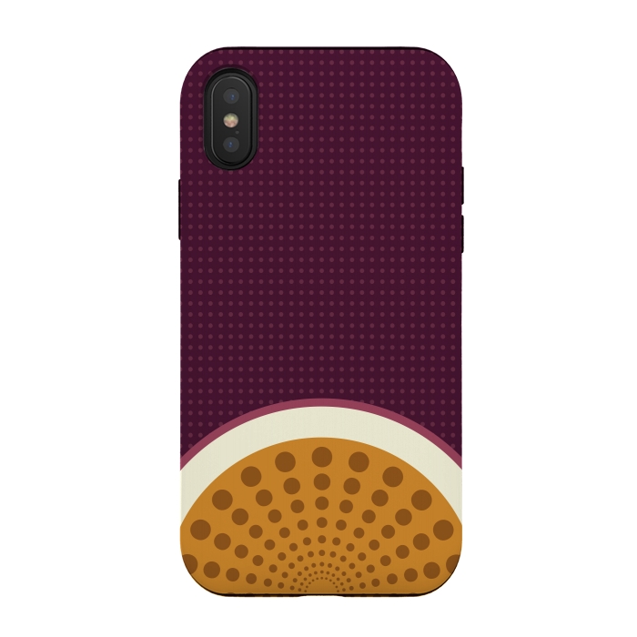 iPhone Xs / X StrongFit Passion Fruit by Dellán