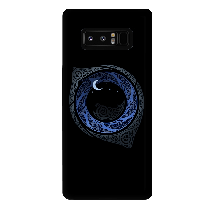 Galaxy Note 8 StrongFit MOONLIGHT ROUNDELAY ( Raven's Eye ) by RAIDHO