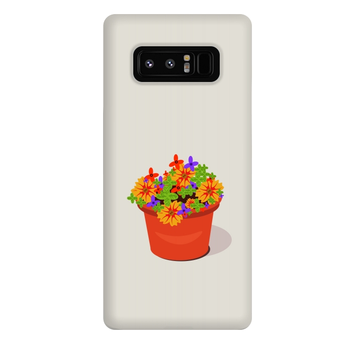 Galaxy Note 8 StrongFit Flowerpot by Parag K