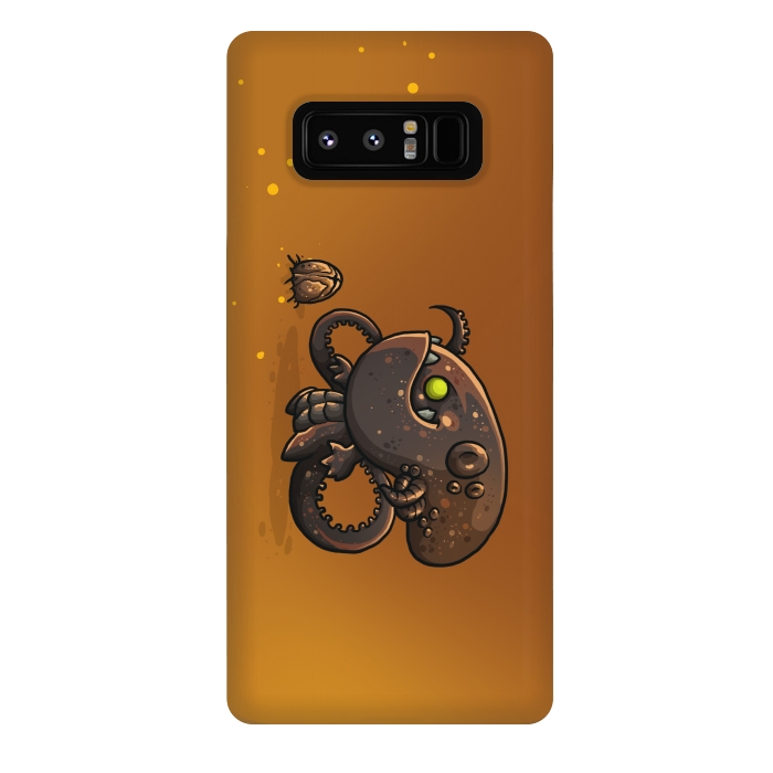 Galaxy Note 8 StrongFit Cute Alien by Q-Artwork
