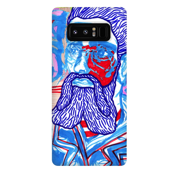 Galaxy Note 8 StrongFit PAINTING506 by Claudio Parentela