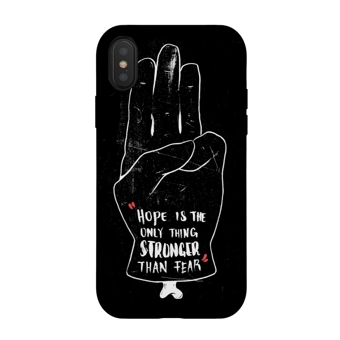 iPhone Xs / X StrongFit Hunger Games by Ilustrata