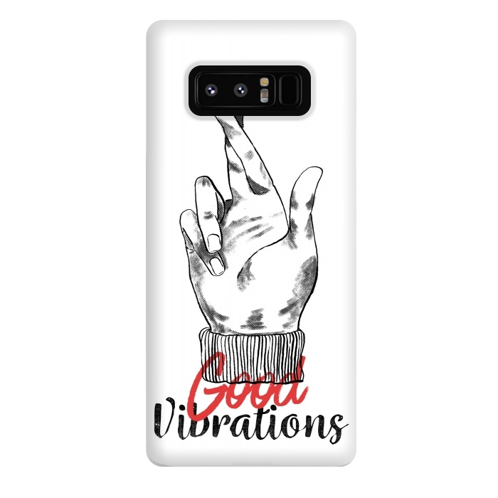 Galaxy Note 8 StrongFit Good Vibrations by Ilustrata