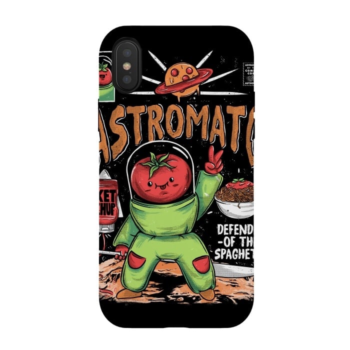 iPhone Xs / X StrongFit Astromato by Ilustrata