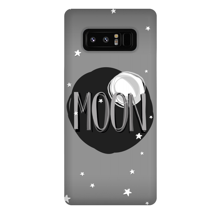 Galaxy Note 8 StrongFit Bright Moon & Stars by Dellán