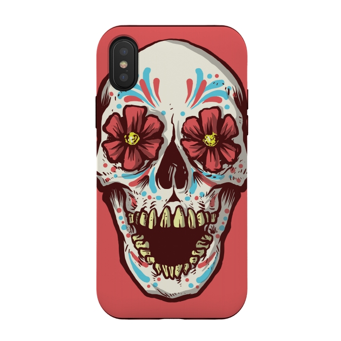iPhone Xs / X StrongFit Los Muertos by Lucas Dutra