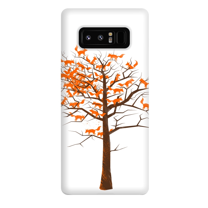 Galaxy Note 8 StrongFit Blazing Fox Tree by 38 Sunsets