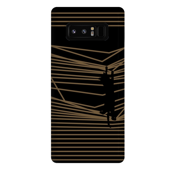 Galaxy Note 8 StrongFit Cats & Blinds by Vó Maria