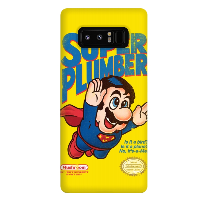 Galaxy Note 8 StrongFit Super Plumber by Vó Maria
