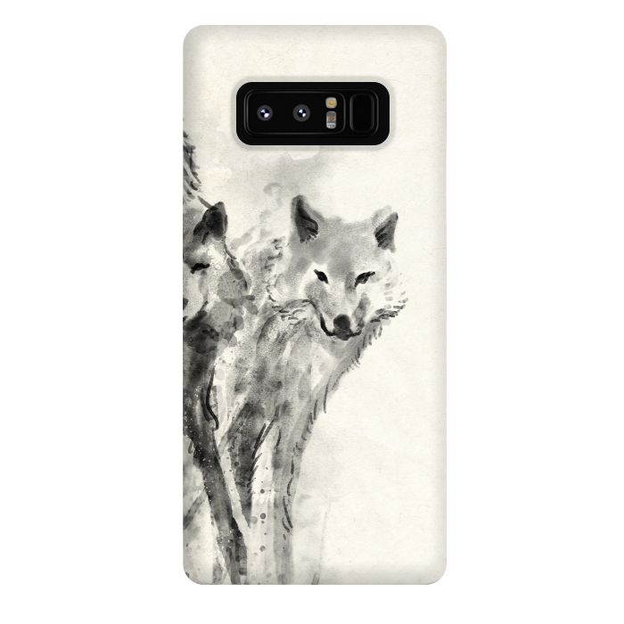 Galaxy Note 8 StrongFit Wild Wolf by 38 Sunsets
