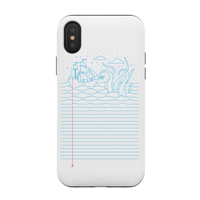 iPhone Xs / X StrongFit My Mind's at sea by Grant Stephen Shepley