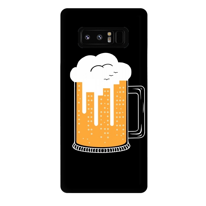 Galaxy Note 8 StrongFit CITY BEER by Coffee Man