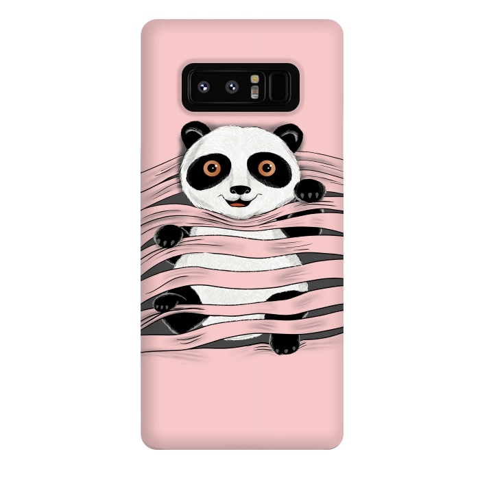 Galaxy Note 8 StrongFit Little Panda by Coffee Man