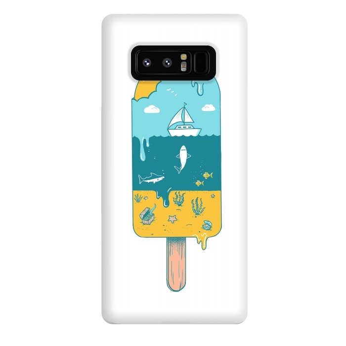 Galaxy Note 8 StrongFit Melted Landscape by Coffee Man