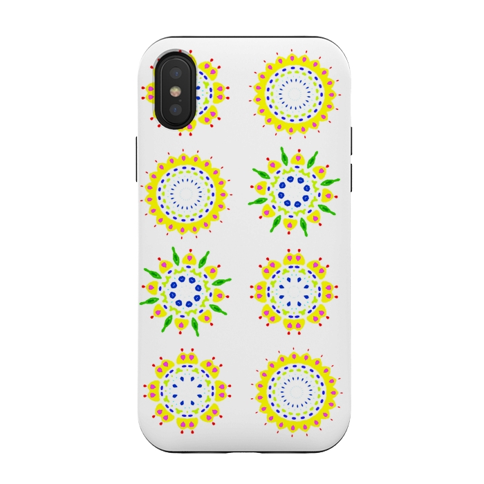 iPhone Xs / X StrongFit Springtime  by Bettie * Blue