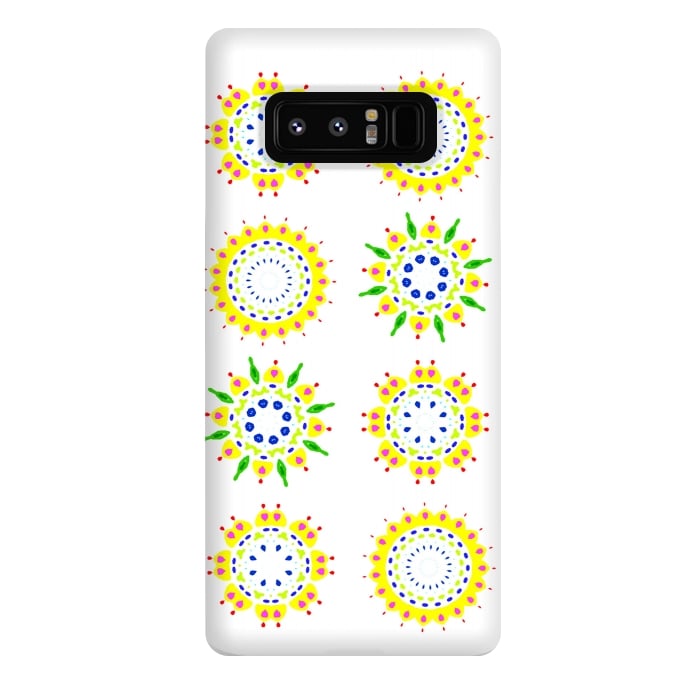 Galaxy Note 8 StrongFit Springtime  by Bettie * Blue