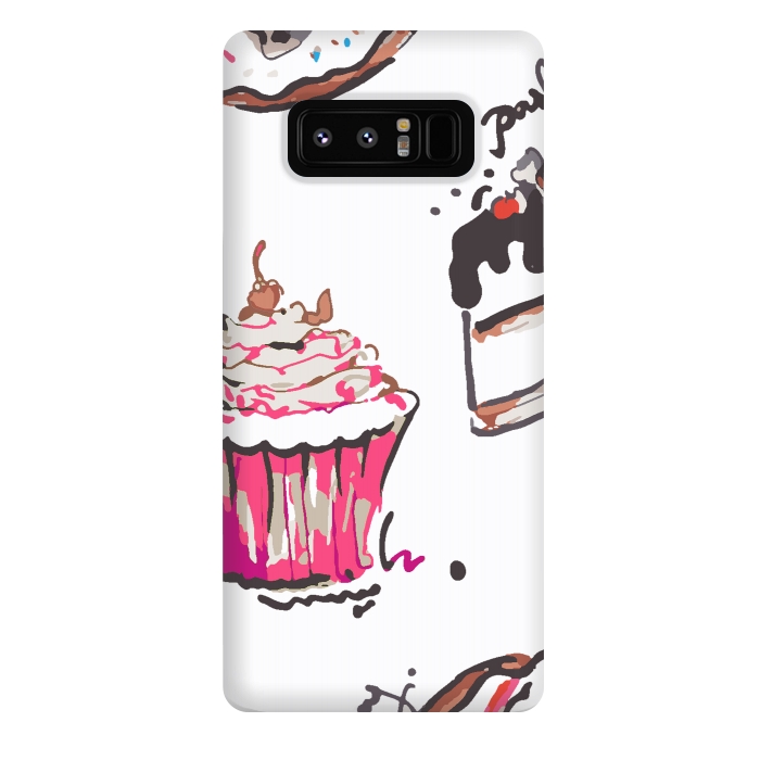 Galaxy Note 8 StrongFit Cake Love by MUKTA LATA BARUA