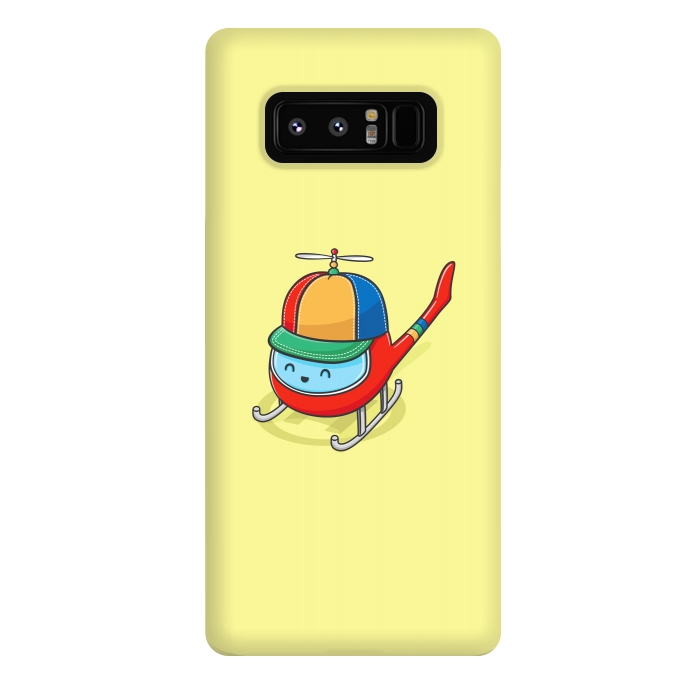 Galaxy Note 8 StrongFit Happy Copter by Xylo Riescent