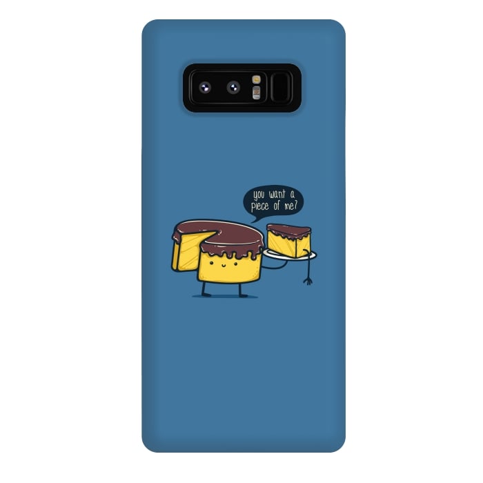 Galaxy Note 8 StrongFit Do you want a piece of me? by Xylo Riescent