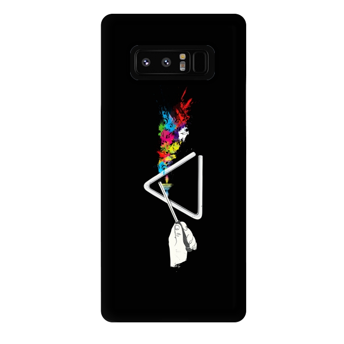 Galaxy Note 8 StrongFit Dark side of the tune by Xylo Riescent