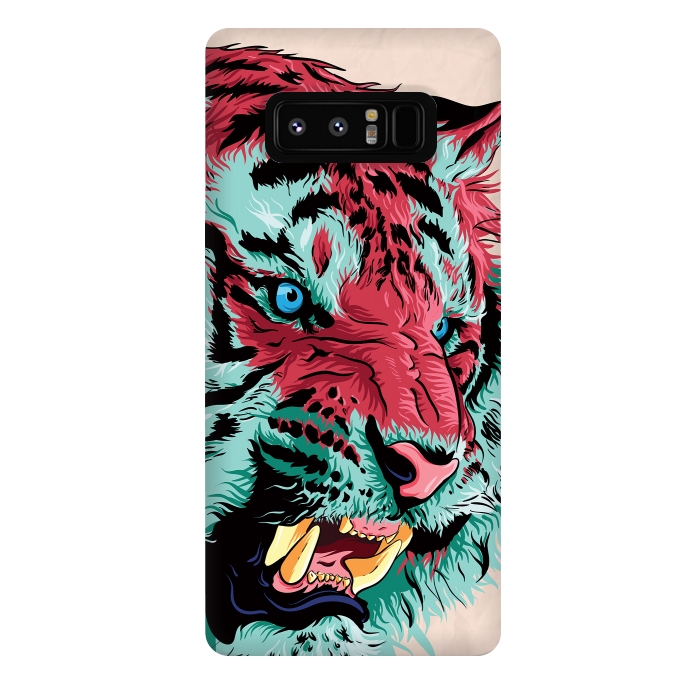 Galaxy Note 8 StrongFit Tiger by Roland Banrévi