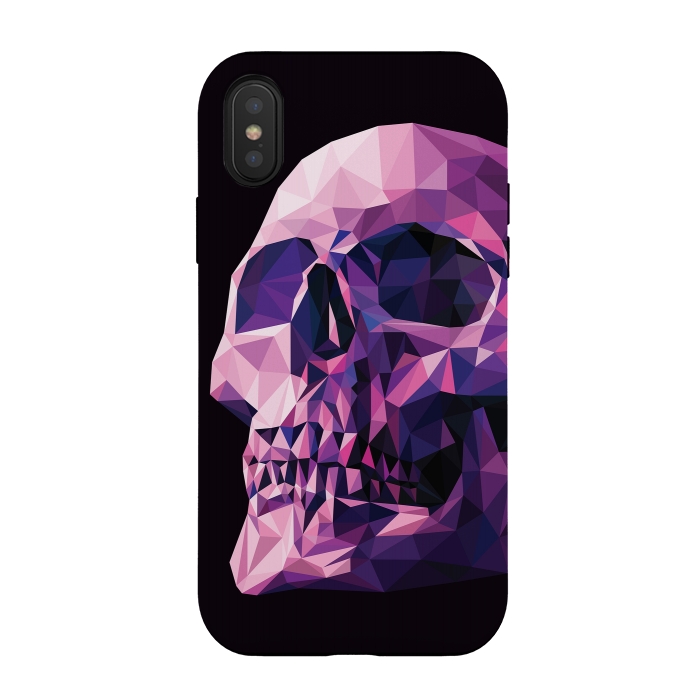 iPhone Xs / X StrongFit Skull by Roland Banrévi