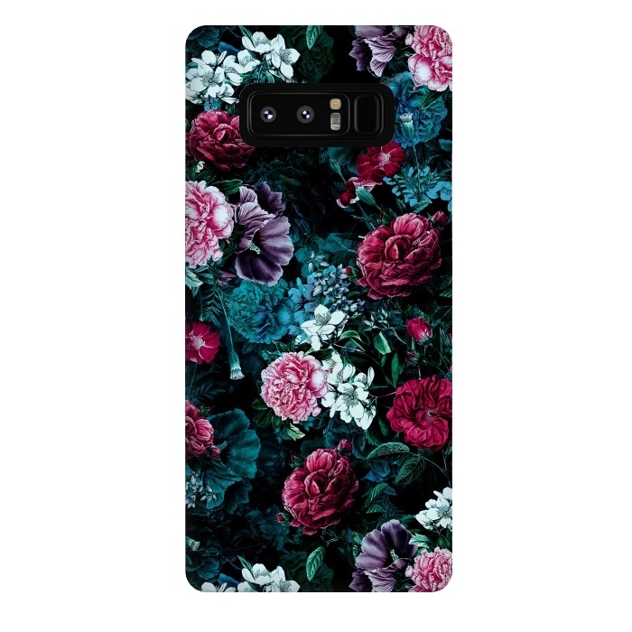 Galaxy Note 8 StrongFit Floral Pattern IV by Riza Peker