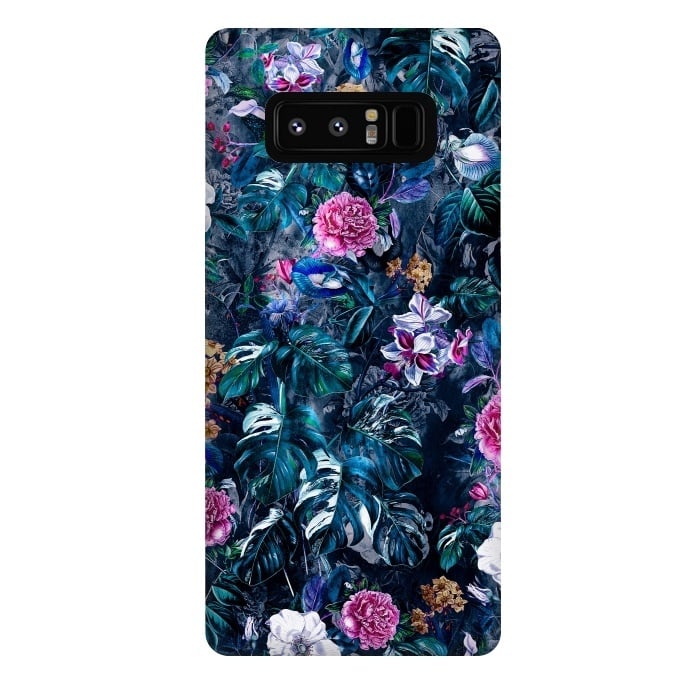 Galaxy Note 8 StrongFit Floral Pattern VII by Riza Peker