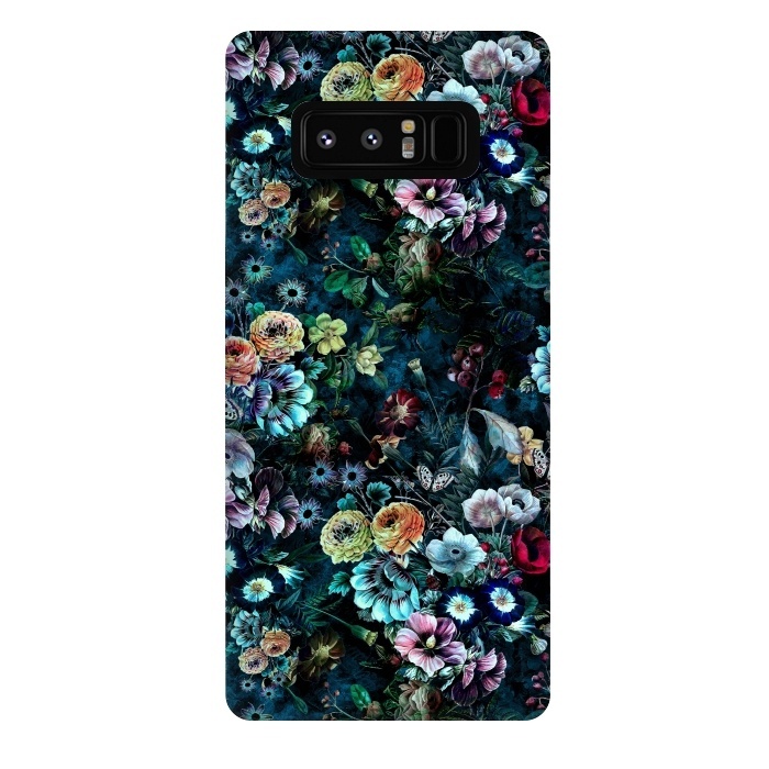 Galaxy Note 8 StrongFit Floral Pattern VIII by Riza Peker