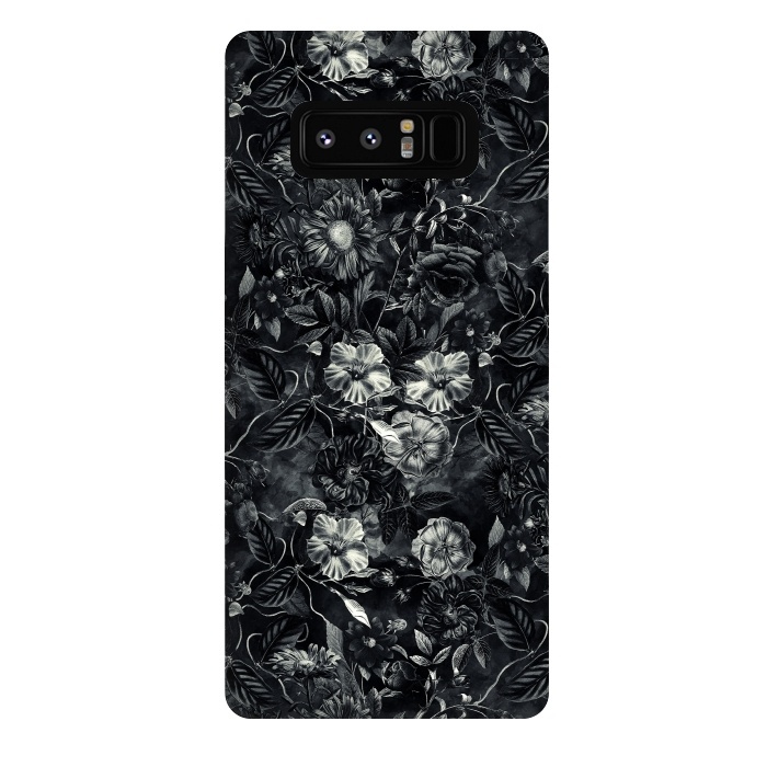 Galaxy Note 8 StrongFit Floral Pattern IX by Riza Peker