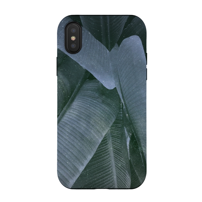 iPhone Xs / X StrongFit Cosmic Leaves by Rui Faria