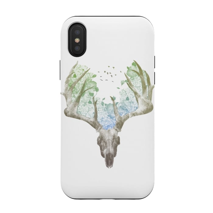 iPhone Xs / X StrongFit Deer Skull by Rui Faria