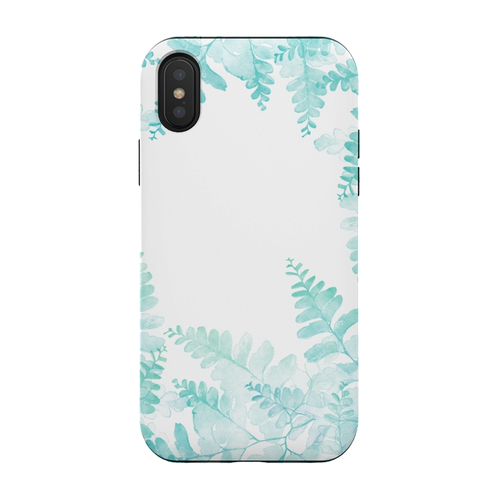 iPhone Xs / X StrongFit Ferns Jungle by Rui Faria