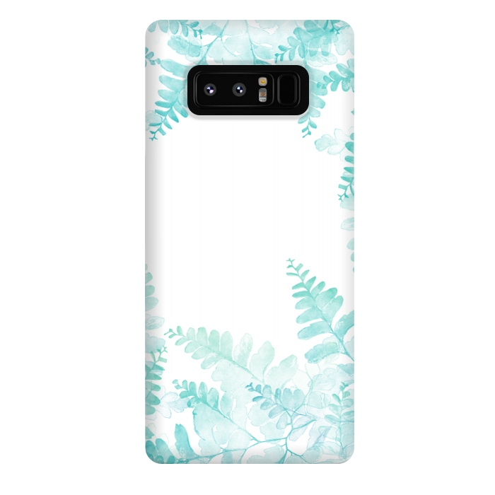 Galaxy Note 8 StrongFit Ferns Jungle by Rui Faria