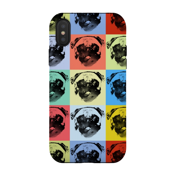 iPhone Xs / X StrongFit pugs by Rui Faria