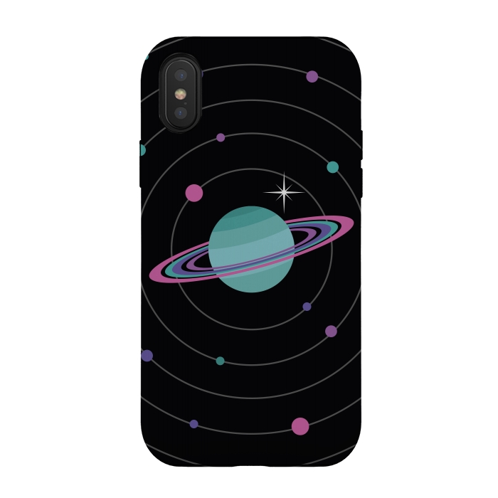 iPhone Xs / X StrongFit Planet & Bright Star by Dellán