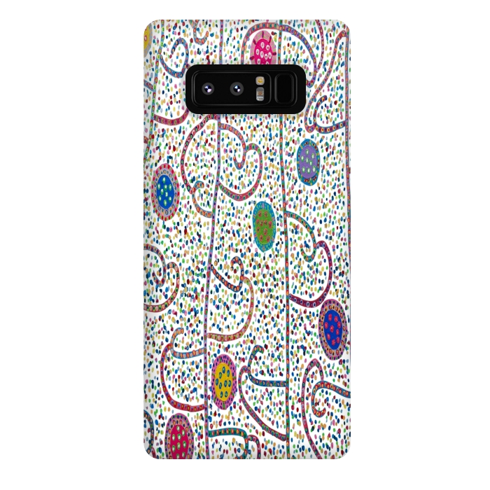 Galaxy Note 8 StrongFit Plutos Colours w by Helen Joynson
