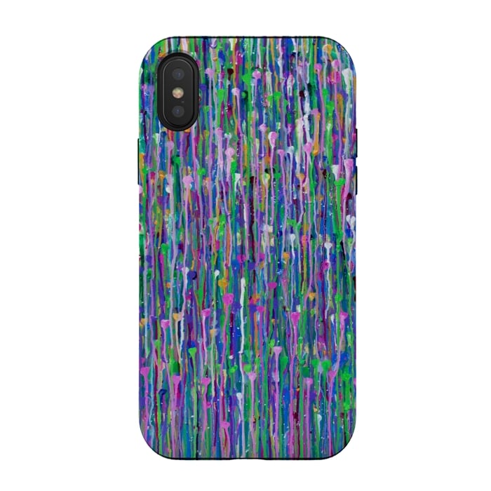 iPhone Xs / X StrongFit Volcano of Colour by Helen Joynson