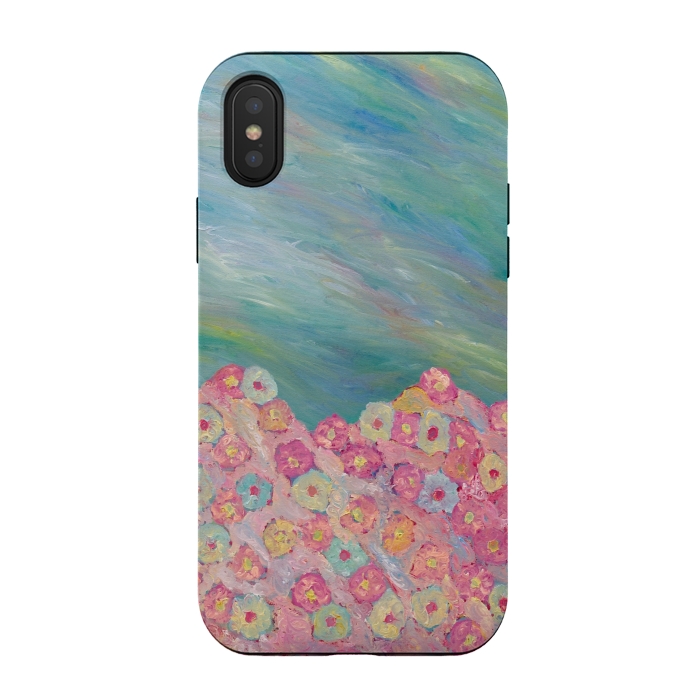 iPhone Xs / X StrongFit Beauty Of Pastels by Helen Joynson