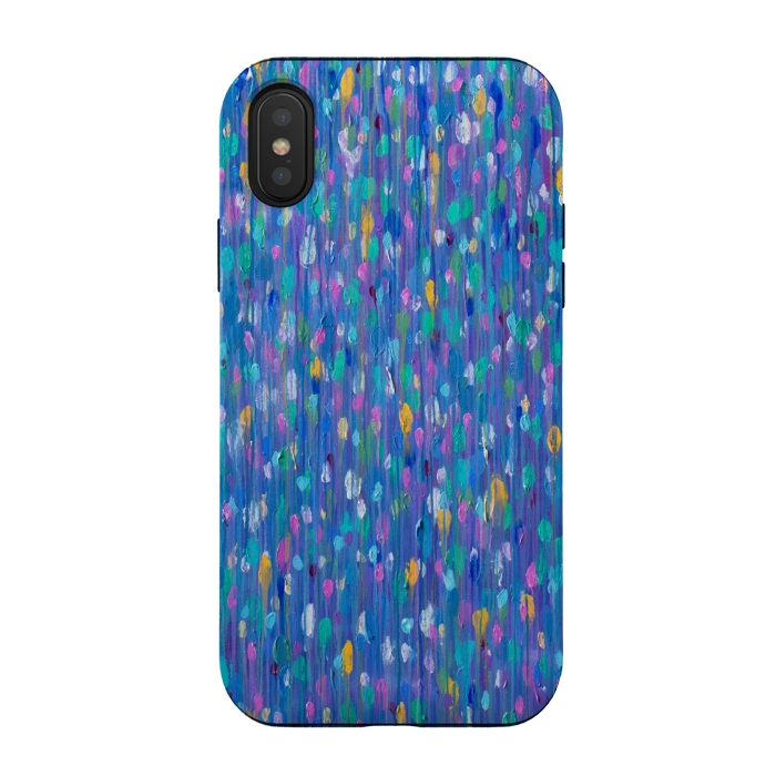 iPhone Xs / X StrongFit Party Colour by Helen Joynson