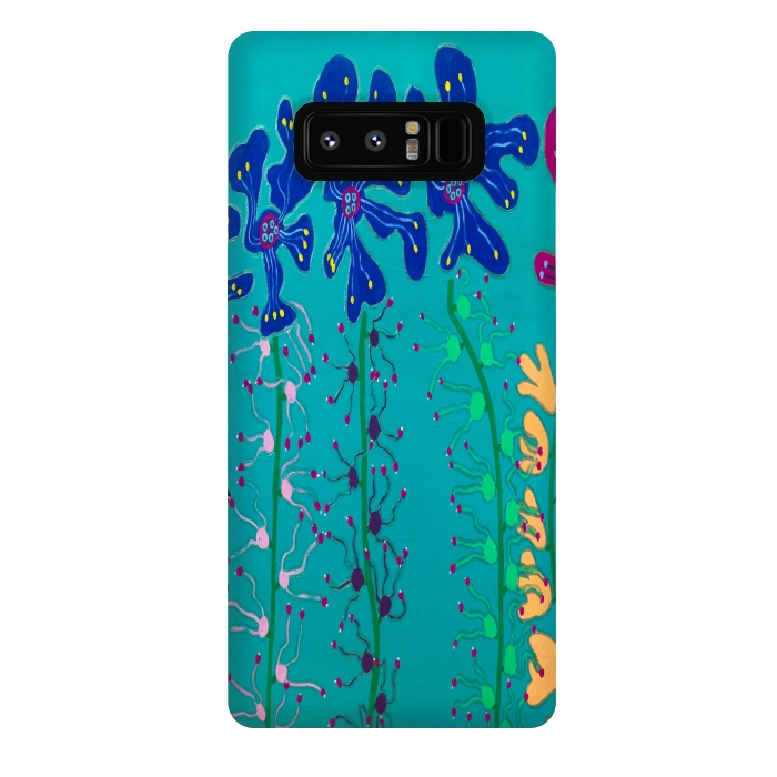 Galaxy Note 8 StrongFit Hail the Flowers by Helen Joynson