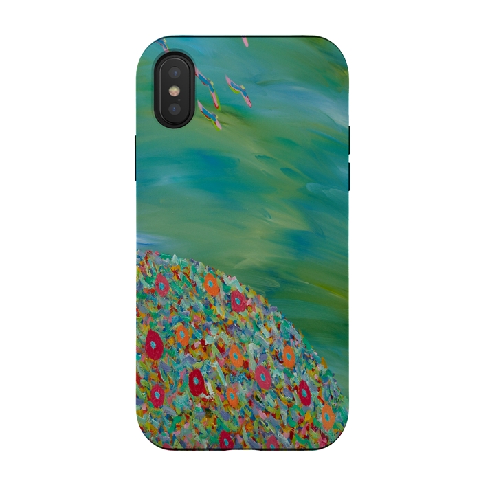 iPhone Xs / X StrongFit Planet of Odiona by Helen Joynson