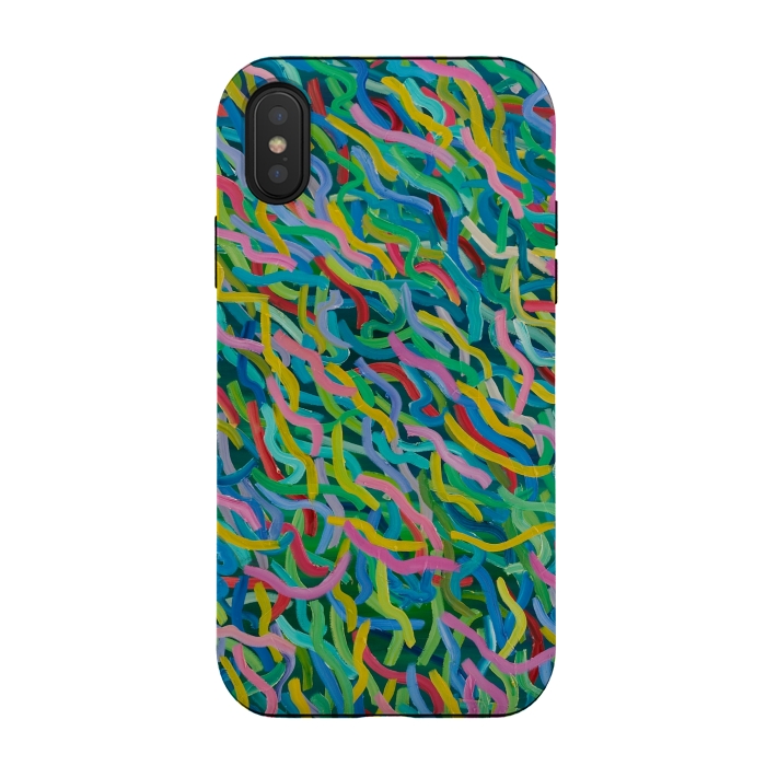 iPhone Xs / X StrongFit Colour is Cool by Helen Joynson