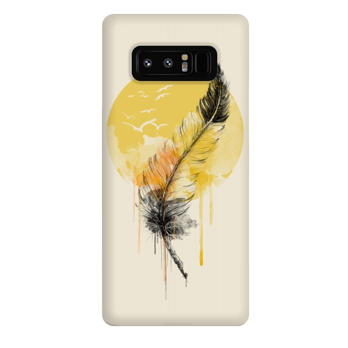 Galaxy Note 8 StrongFit Melted Hope by Alwin Aves