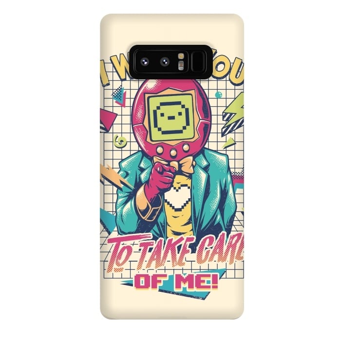 Galaxy Note 8 StrongFit Tagamagotchi sam by Ilustrata