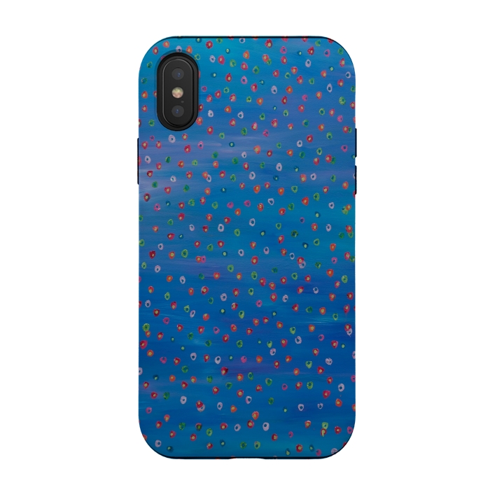 iPhone Xs / X StrongFit Red is Charming by Helen Joynson
