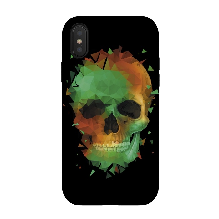 iPhone Xs / X StrongFit Geometry Reconstruction Skull by Sitchko