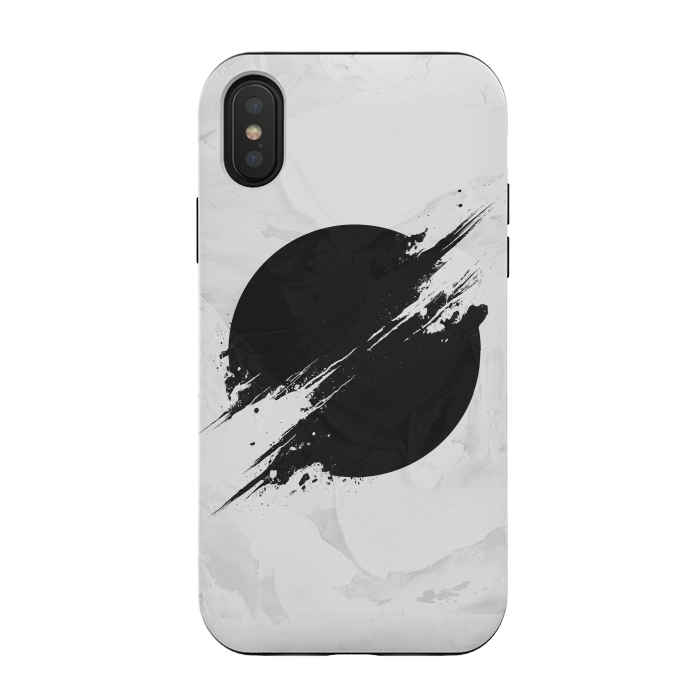 iPhone Xs / X StrongFit The Sun Is Black by Sitchko